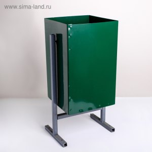 Урна металлическая квадратная У-1 (24 л)