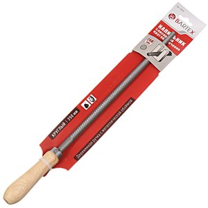 Напильник круглый 250мм деревянная ручка Bartex 12010