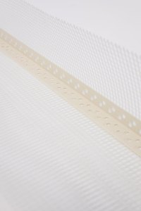 Профиль угловой ПВХ с армирующей сеткой FasadPro 2.5 м, 10х15 см, 50 шт/упак