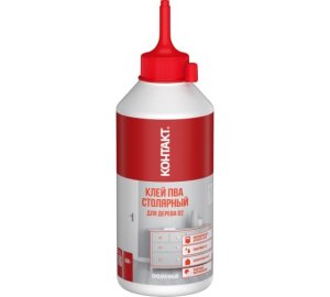 Клей ПВА столярный для дерева D2 "КОНТАКТ", 500 г