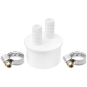Комплект для промывки фильтров и слива горячей и холодной воды D50 мм, МП-У