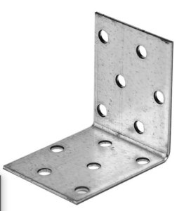 Крепежный угол равносторонний KUR-  40х 50х 50