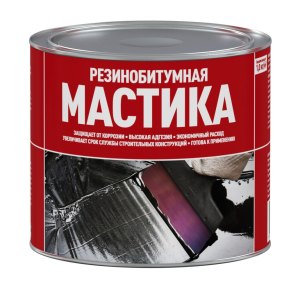 Мастика резинобитумная 2л (1,8кг)