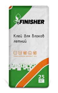 Клей для блоков Finisher Лето, 25 кг