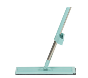 Швабра плосккая Рыжий Кот Выжимать Просто с мех отж,насадкой из микрофибры/ 102536