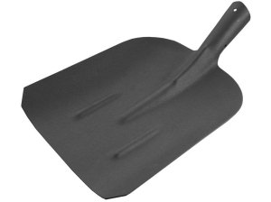 Лопата совковая песочная 281х233 мм легиров сталь с покрытием