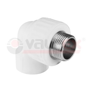 Угольник переходной с нар.рез. 25х1/2" (Valfex)