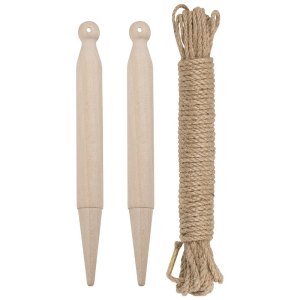 Набор разметочный PARK 3пр (колышки 2шт, веревка 1шт) / 985477  