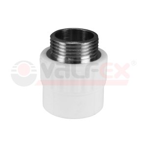 Муфта переходная с нар.рез.  20 x 1/2" (Valfex)