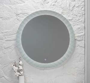 Зеркало LED "Санди - С/Santy - S" D770 (бегущий свет, сенсорный выключатель) зеркало