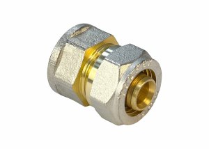 Соединитель обжимной с переходом на ВР VALFEX 20 x 3/4"