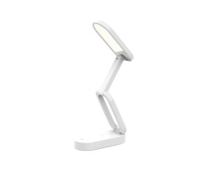 !Лампа настольная Ultraflash UF-750 C01 белая (220 В, LED, 24LED, аккумулятор)