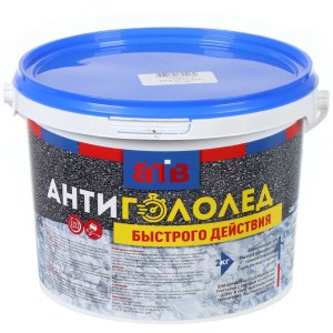 Реагент Антигололед ВТВ 2кг быстрого действия банка пэт