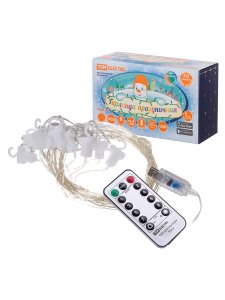 Гирлянда светодиод Роса - занавес 2х2 м 200LED многоцветн., ПДУ  USB  IP20 TDM