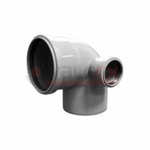 Отвод универсальный 110/50х87,5° прав. вн.канализ. VALFEX