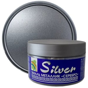 Эмаль "Р-117" металлик SILVER 0,25 л