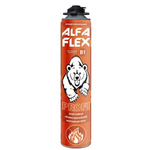 Пена пистолетная «ALFA Flex Profi» огнестойкая