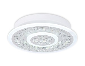 !Светильник потолочный светодиодный FA153 WH 82 Вт D400х90 мм белый (ПДУ)
