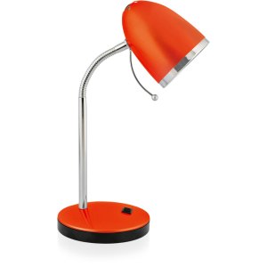 Лампа настольная Camelion KD-308 C11 оранжевая (230V, 40W, E27)