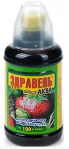 Удобрение Здравень Аква для Клубника 0,5л б/ст  ВХ /12