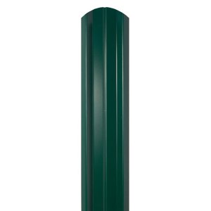 Штакетник СТАНДАРТ М-образный фигурный 1500*100мм ПЭ RAL 6005 (зеленый)