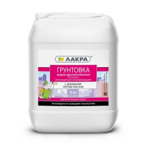 Грунт интерьерный проникающий пр. плесени Лакра 9кг Л-С