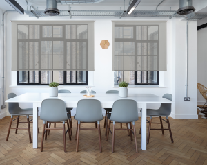 Штора рулонная SCREEN  100х160 см серый