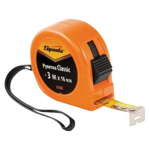 Рулетка Classic 7.5 м х 24 мм, пластиковый корпус// Sparta