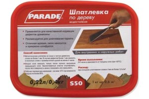 Шпатлевка по дереву PARADE S50 Сосна 0,4кг Россия