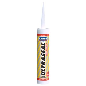 Герметик силиконовый KRASS Ultraseal санитарный Белый 260мл Польша