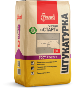 Штукатурка гипсовая Старатели Старт, 30 кг