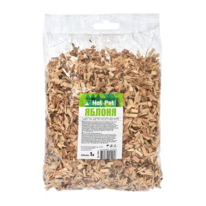 Щепа для копчения Hot Pot 1л Яблоня  /25