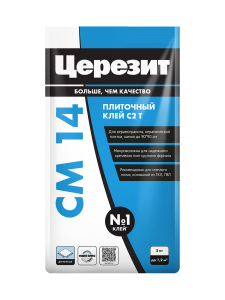 Клей плиточный Церезит СМ 14/5 Extra, 5 кг