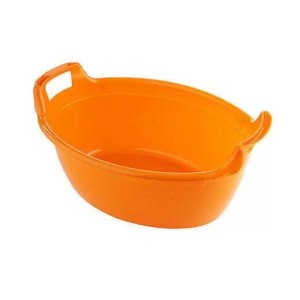 Таз пластик Полимербыт 15л овал с ручками С125 