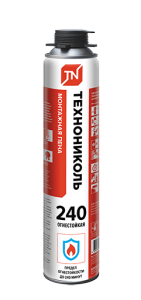 Пена монтажная ТЕХНОНИКОЛЬ 240 PROFESSIONAL огнестойкая