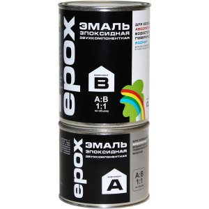 Эмаль ВДЭП Р-270 "EPOX" белый 0,9 л