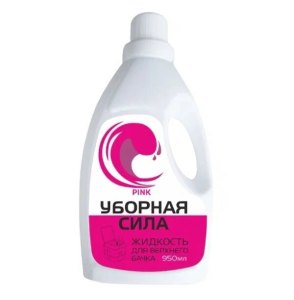 Средство д/верхнего бачка Уборная сила 950мл Pink  СТМ / 104440