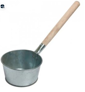 Ковш для бани оцинк 2,5 л деревян ручка Магнитогорск