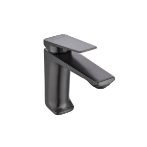 Смеситель для раковины Веллар, оружейная сталь, латунь, EvaGold