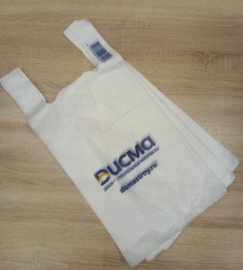 Пакет-майка 30+16*60см СРЕДНИЙ  15мкм 100/1000/10815