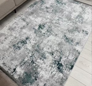 Ковер 2,0х2,9м АМАЛЬ 0901A - GREY / D.GREEN