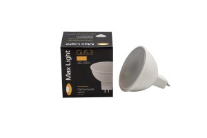 Лампа светодиодная MaxLight JCDR LED GU5.3 6W 4000K