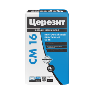 Клей плиточный Церезит CM 16 Flex эластичный, 25 кг