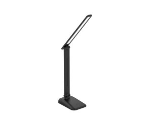 Лампа настольная Ultraflash UF-732 C02 черная (LED, 7Вт, 3 уровня яркости)