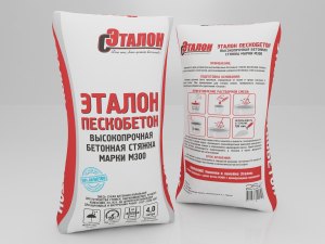 Пескобетон М-300 Эталон, 25 кг 