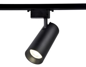 Светильник трековый однофазный светодиодный GL5859 BK черный LED 20W 4200K 24°