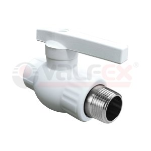 Кран шар. комб. НР 20х1/2 (Valfex)