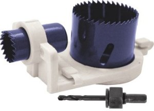 Набор для врезки замков с пластиковыми шаблонами, 3 шт. (22/54 мм)