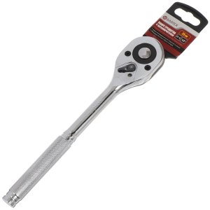 Ключ трещотка, Bartex, 250 мм, 1/2 '', CrV сталь, с переключателем