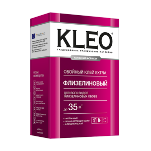 Клей для обоев KLEO  EXTRA 35, Клей для флизелиновых обоев, сыпучий